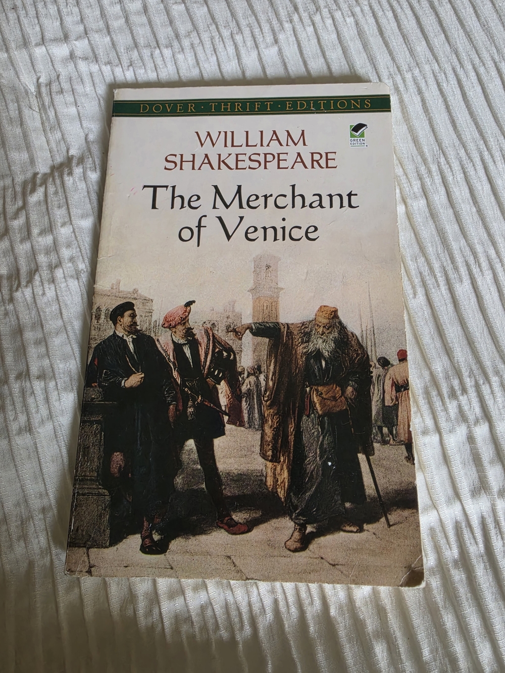 William Shakespeare The Merchant of Venice - Beige Cover